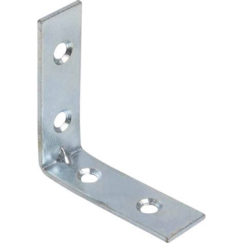 Wilko 50mm Steel Corner Brace 4 Pack 